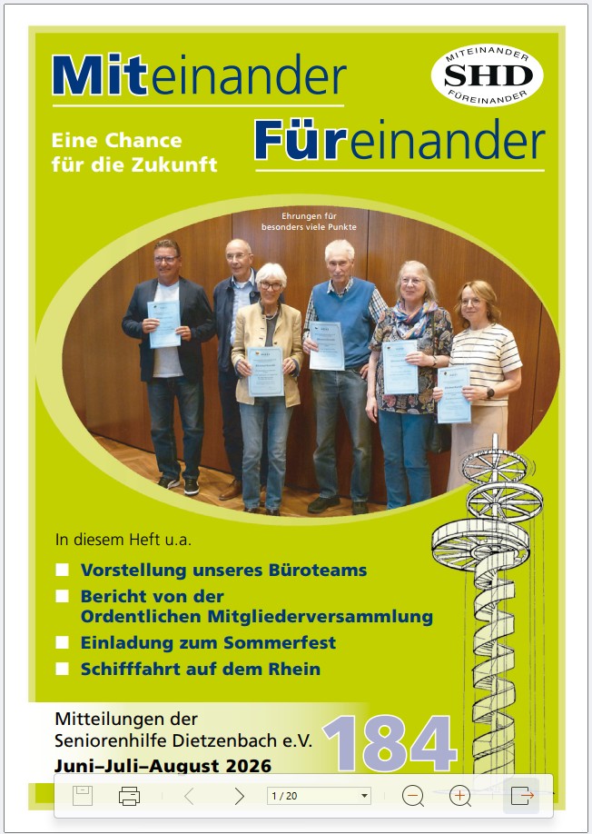 Titelblatt Heft 184